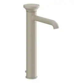 Змішувач для раковини Origini Gessi 66003-273 MATTE GREIGE — вид на білому тлі