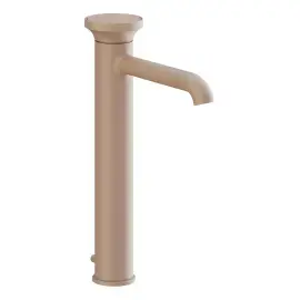 Змішувач для раковини Origini Gessi 66003-275 Matte Cipria — вид спереду