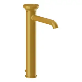 Змішувач для раковини Origini Gessi 66003-277 Glossy Ocra — вид спереду