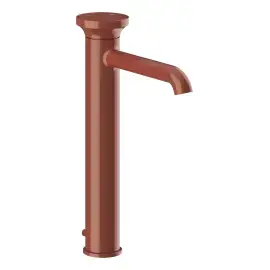 Змішувач для раковини Origini Gessi 66003-278 GLOSSY CORAL — вид на білому тлі