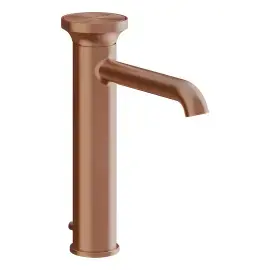 Змішувач для раковини Origini Gessi 66005-708 Copper Brushed PVD — вид спереду