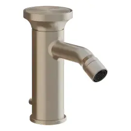 Змішувач для біде Origini Gessi 66007-149 Finox Brushed Nickel — вид спереду