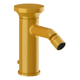 Змішувач для біде Origini Gessi 66007-277 Glossy Ocra — вид на білому тлі
