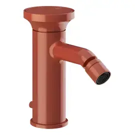 Змішувач для біде Origini Gessi 66007-278 GLOSSY CORAL — вид спереду