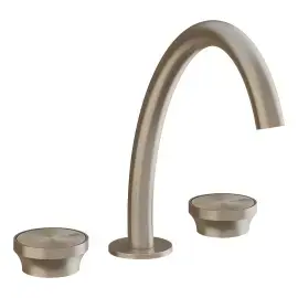 Змішувач для раковини Origini Gessi 66014-149 Finox Brushed Nickel — вид на білому тлі