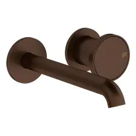 Змішувач для раковини Origini Gessi 66088-845 Dark Bronze — вид спереду