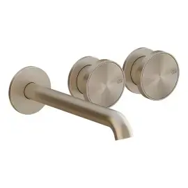 Змішувач для раковини Origini Gessi 66090-149 Finox Brushed Nickel — вид спереду