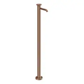 Змішувач для раковини Origini Gessi 66095-708 Copper Brushed PVD — вид спереду