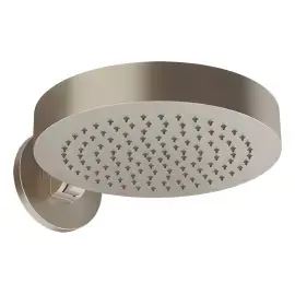 Верхній душ Origini Gessi 66150-149 Finox Brushed Nickel — вид на білому тлі