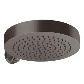 Верхній душ Origini Gessi 66152-707 BLACK METAL BR. PVD — вид спереду