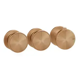 Змішувач для душу Origini Gessi 66334-726 Warm Bronze Br. PVD — вид спереду
