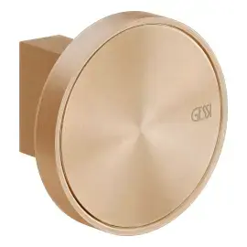 Гачок Origini Gessi 66521-726 Warm Bronze Br. PVD — вид на білому тлі