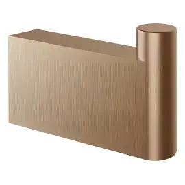 Гачок Origini Gessi 66523-791 Deep Bronze Brushed PVD — вид спереду
