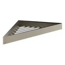 Полиця Rettangolo Gessi 20861-149 Finox Brushed Nickel — вид спереду