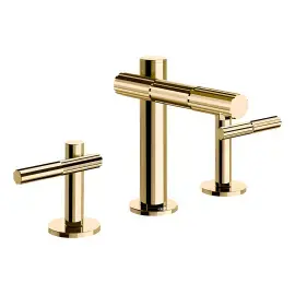 Змішувач для раковини Incastri Gessi 75014-710 Brass PVD — вид на білому тлі