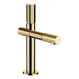 Змішувач для раковини Incastri Gessi 75051-710 Brass PVD — вид на білому тлі
