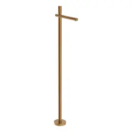 Змішувач для раковини Incastri Gessi 75095-726 Warm Bronze Br. PVD — вид спереду