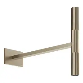 Верхній душ Incastri Gessi 75148-149 Finox Brushed Nickel — вид спереду