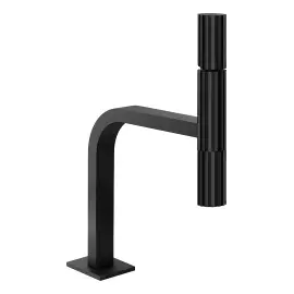 Змішувач для раковини Incastri Gessi 75251-299 Matte Black — вид спереду