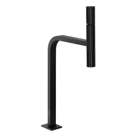 Змішувач для раковини Incastri Gessi 75253-299 Matte Black — вид спереду