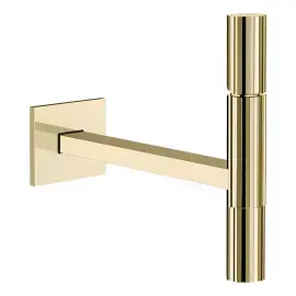 Змішувач для раковини Incastri Gessi 75288-710 Brass PVD — вид на білому тлі