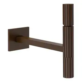 Змішувач для раковини Incastri Gessi 75288-845 Dark Bronze — вид на білому тлі