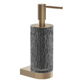 Дозатор для рідкого мила Incastri Gessi 75413-149 Finox Brushed Nickel — вид спереду