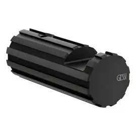 Гачок Incastri Gessi 75521-299 Matte Black — вид на білому тлі