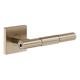 Комплект дверних ручок Incastri Gessi 75542-149 Finox Brushed Nickel — вид спереду