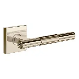 Комплект дверних ручок Incastri Gessi 75542-720 Nickel PVD — вид на білому тлі