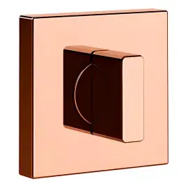 Дверний замок Incastri Gessi 75543-030 COPPER PVD — вид на білому тлі