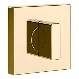 Дверний замок Incastri Gessi 75543-710 Brass PVD — вид спереду