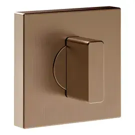 Дверний замок Incastri Gessi 75543-761 Coffee Bronze Brushed PVD — вид спереду