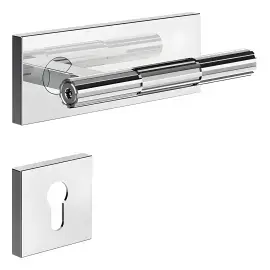 Дверна ручка Incastri Gessi 75545-031 Chrome — вид на білому тлі