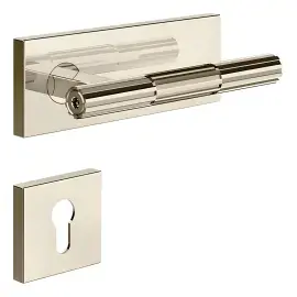 Дверна ручка Incastri Gessi 75545-720 Nickel PVD — вид на білому тлі