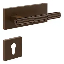 Дверна ручка Incastri Gessi 75545-845 Dark Bronze — вид спереду