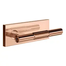 Дверна ручка Incastri Gessi 75546-030 COPPER PVD — вид на білому тлі