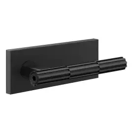 Дверна ручка Incastri Gessi 75546-299 Matte Black — вид спереду