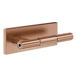 Дверна ручка Incastri Gessi 75546-708 Copper Brushed PVD — вид спереду