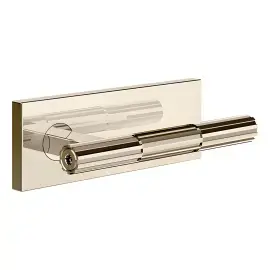 Дверна ручка Incastri Gessi 75546-720 Nickel PVD — вид спереду