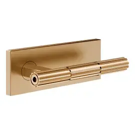 Дверна ручка Incastri Gessi 75546-726 Warm Bronze Br. PVD — вид спереду
