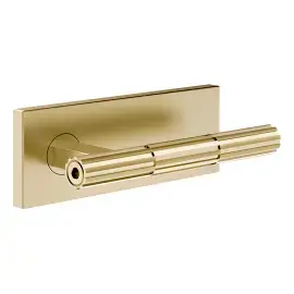 Дверна ручка Incastri Gessi 75546-727 Brass Brushed PVD — вид на білому тлі