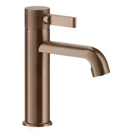 Змішувач для раковини Inciso Gessi 58001-708 Copper Brushed PVD — вид спереду