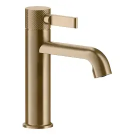 Змішувач для раковини Inciso Gessi 58001-726 Warm Bronze Br. PVD — вид спереду