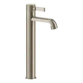 Змішувач для раковини Inciso Gessi 58003-149 Finox Brushed Nickel — вид на білому тлі