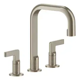 Змішувач для раковини Inciso Gessi 58013-149 Finox Brushed Nickel — вид на білому тлі