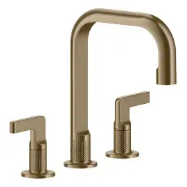 Змішувач для раковини Inciso Gessi 58013-791 Deep Bronze Brushed PVD — вид спереду