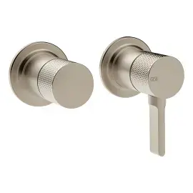 Змішувач для душу Inciso Gessi 58077-149 Finox Brushed Nickel — вид на білому тлі