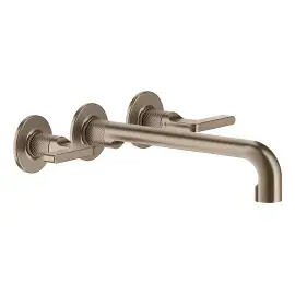 Змішувач для раковни Inciso Gessi 58092-761 Coffee Bronze Brushed PVD — вид спереду