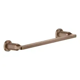 Тримач для рушників Inciso Gessi 58497-708 Copper Brushed PVD — вид спереду